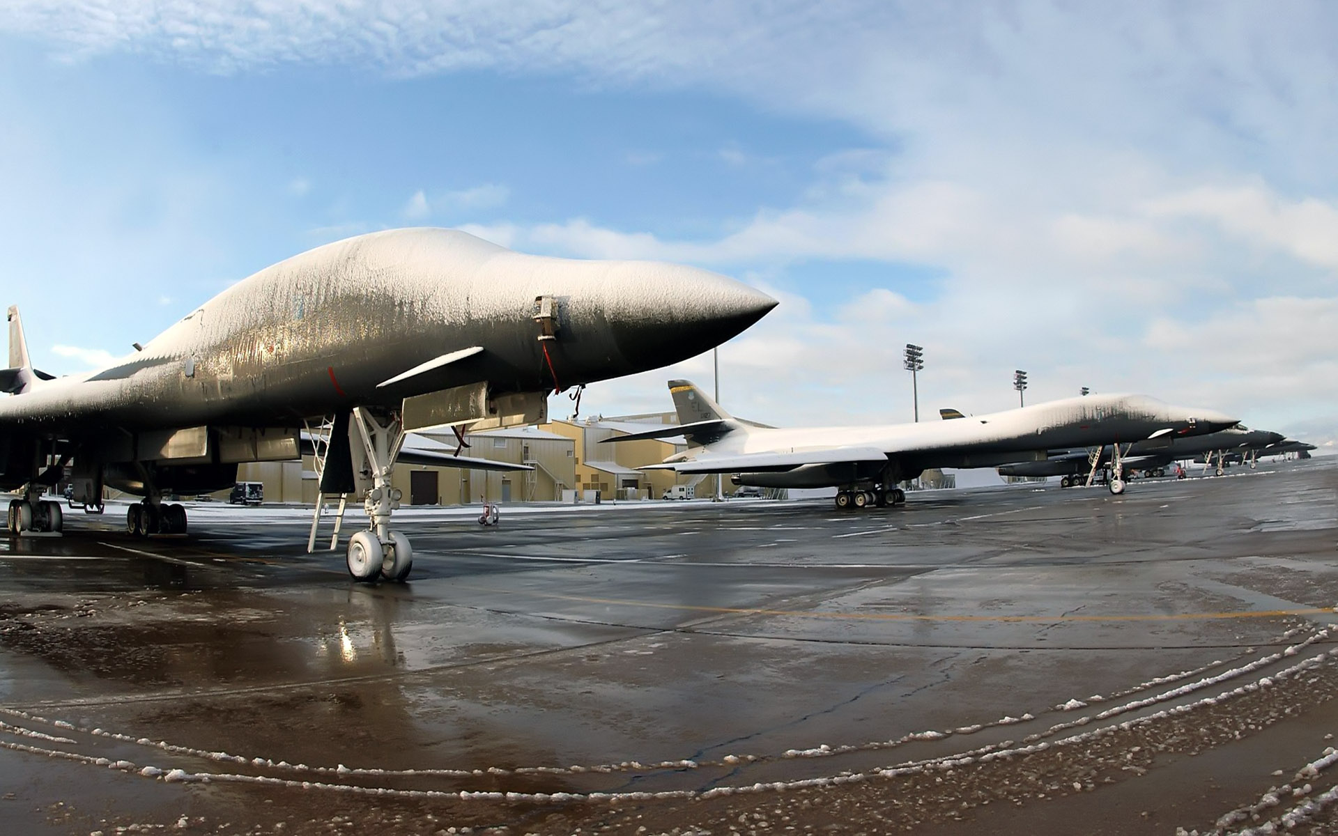 B 1 Lancers at Ellsworth Air Force Base383417125